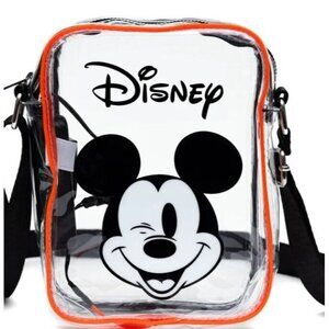 Disney Mickey Mouse Winking Clear Light Up Crossbody Bag